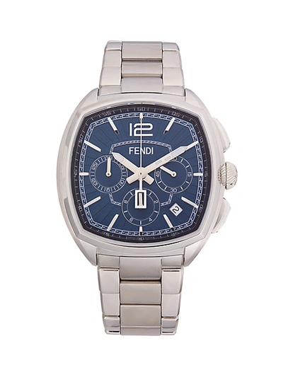 Shop Fendi Momento Stainless Steel Chronograph Bracelet Watch
