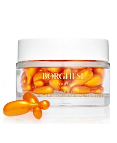 Shop Borghese Power-c Firming & Brightening Serum Capsules, 50 Pc.