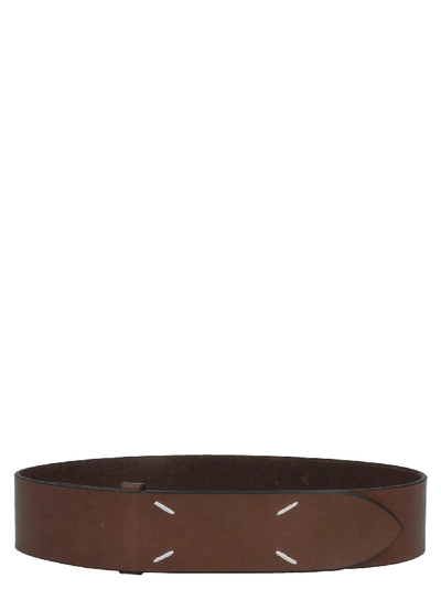 Shop Maison Margiela Belt In Brown