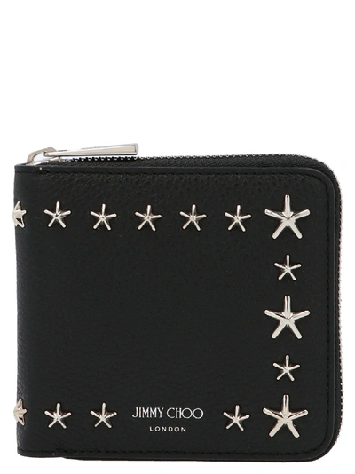 Shop Jimmy Choo Star Wallet In Black