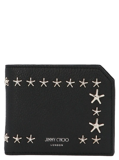 Shop Jimmy Choo Star Wallet In Black