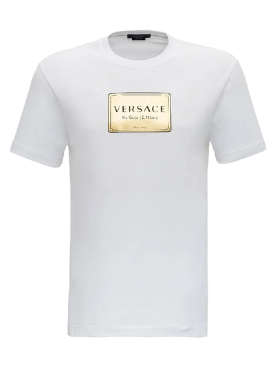 Shop Versace Taylor Tee In White