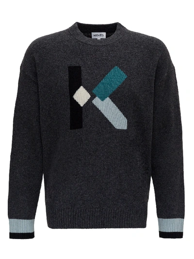 Shop Kenzo K Sweater In Grey