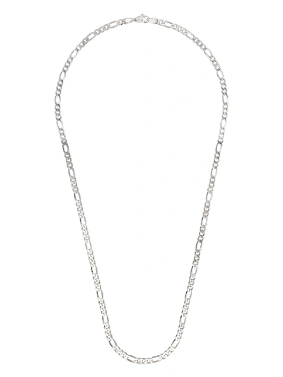 Shop Tom Wood Figaro Thick Chain Necklace In Silver