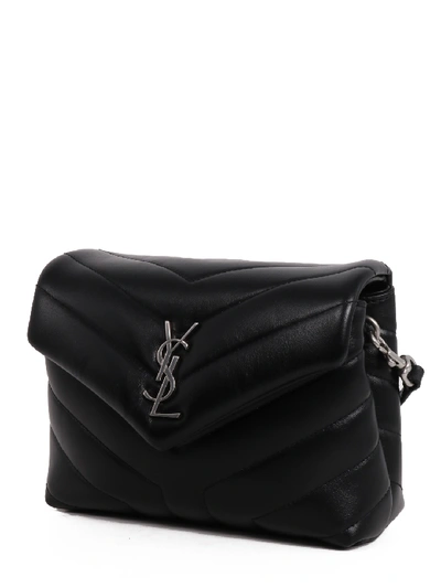 Shop Saint Laurent Loulou Toy Bag In Black