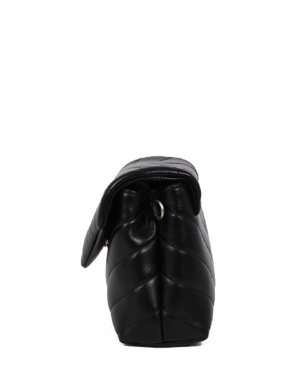 Shop Saint Laurent Loulou Toy Bag In Black