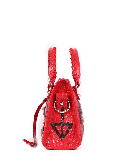 Shop Balenciaga Classic City Bag Mini In Red