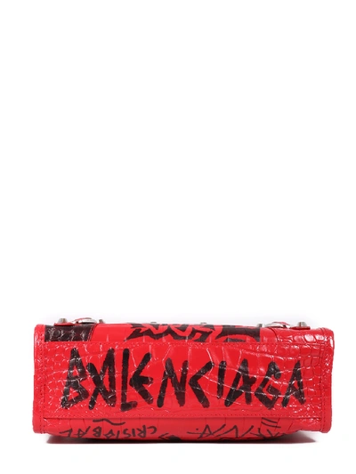 Shop Balenciaga Classic City Bag Mini In Red