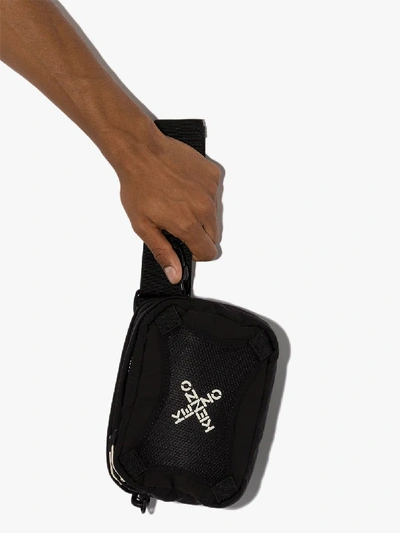Kenzo Active Logo-print Crossbody Bag In Black