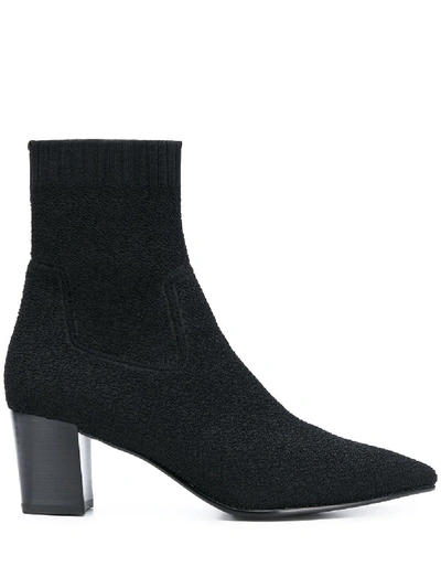 Shop Ash Charlotte Pull-on Boots In Black