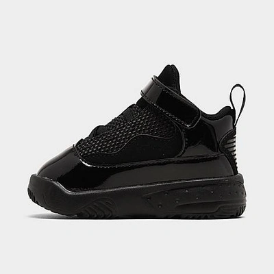 Shop Nike Jordan Boys' Toddler Max Aura 2 Basketball Shoes In Black/black/black