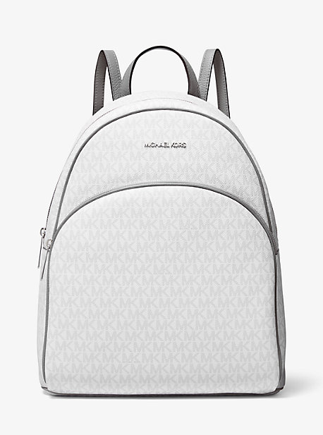 michael kors black logo backpack