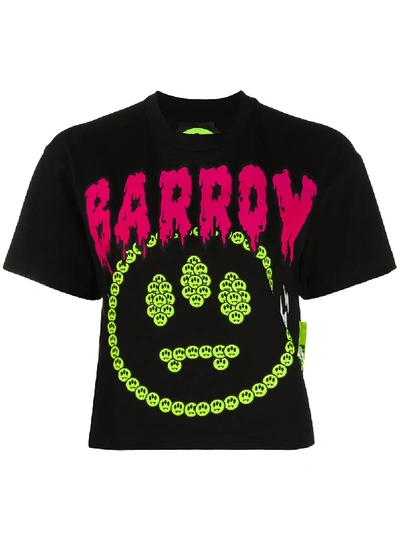 Shop Barrow Graphic-print T-shirt In Black