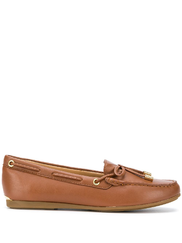 michael kors sutton leather moccasin