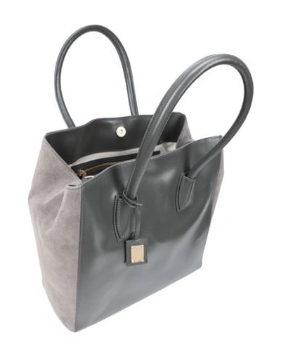 Shop Blumarine Handbag In Grey