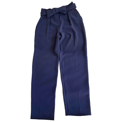 Pre-owned Claudie Pierlot Navy Trousers