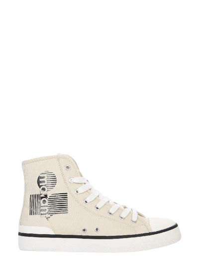 Shop Isabel Marant Benkeen Sneakers In Bianco