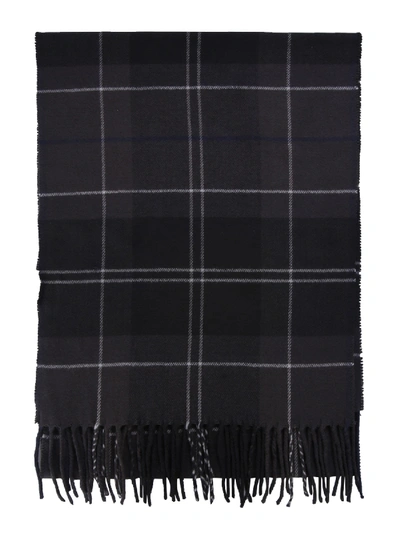 Shop Barbour Galingal Scarf In Nero