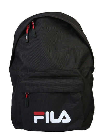 Shop Fila Backpack With Logo In Nero
