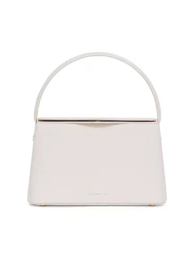 Rejina Pyo Small Felix Leather Box Bag In White | ModeSens
