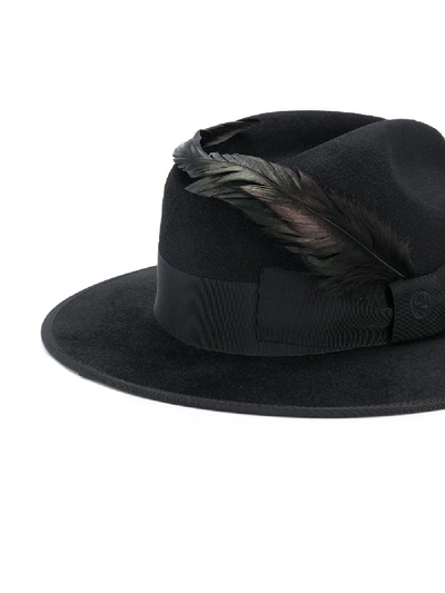 Shop Gucci Wool Hat In Black