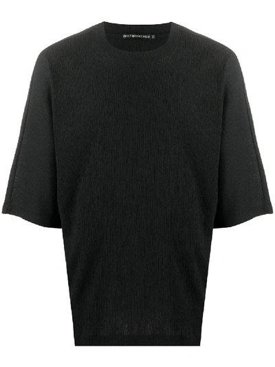 Shop Issey Miyake Boxy Fit T-shirt In Black
