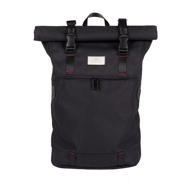 black doughnut backpack
