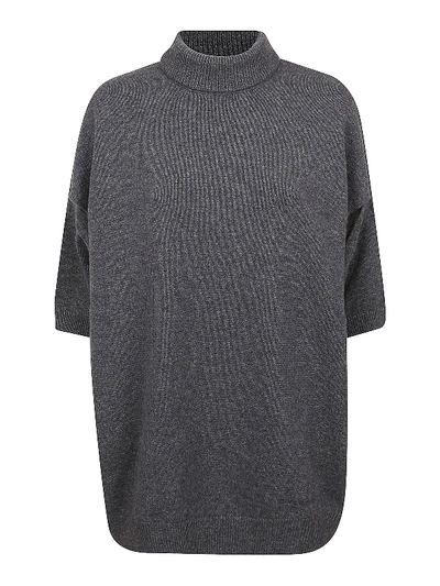 Shop Givenchy Melange Cashmere Sweater In Grey