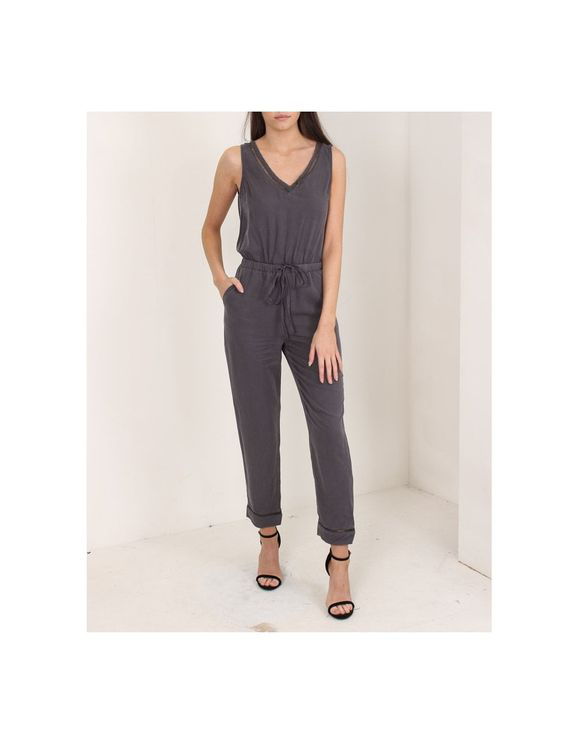 grey colour jumpsuit