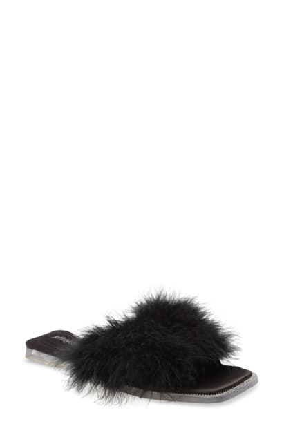 jeffrey campbell fur slides
