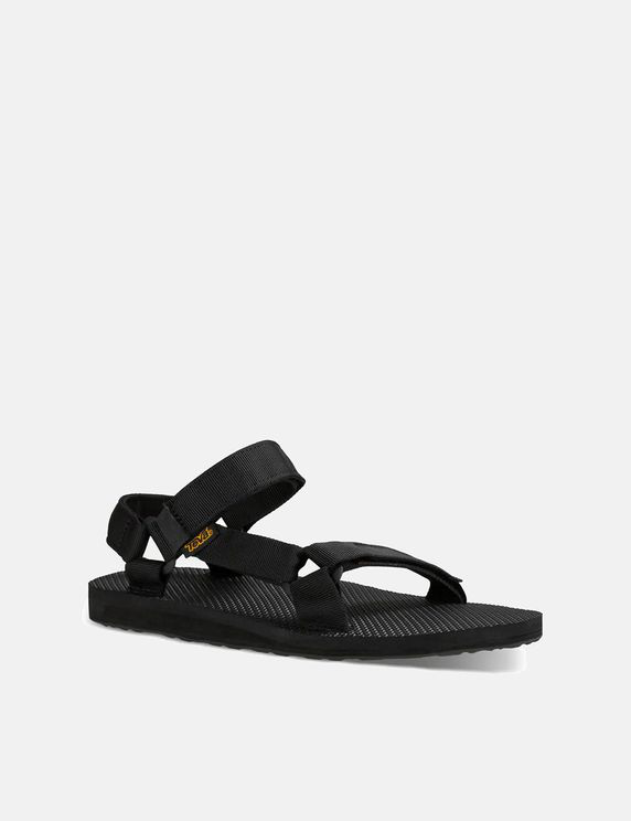 teva original universal urban tech sandals in black