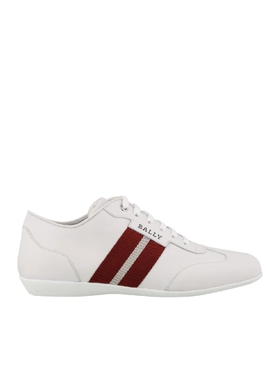 Shop Bally Harlam New Sneakers In White