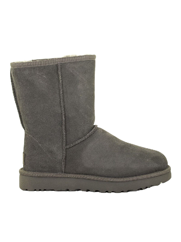 ugg classic short ii grey