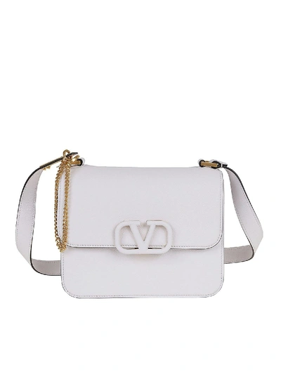Shop Valentino Vsling Bag In White