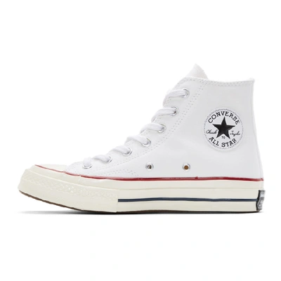 Shop Converse White Chuck 70 High Sneakers In Wht/gar/egr