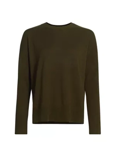 Shop Theory Karenia Cashmere Sweater In Military