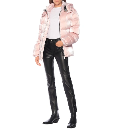 Shop Alyx Nightrider Puffer Jacket In Pink