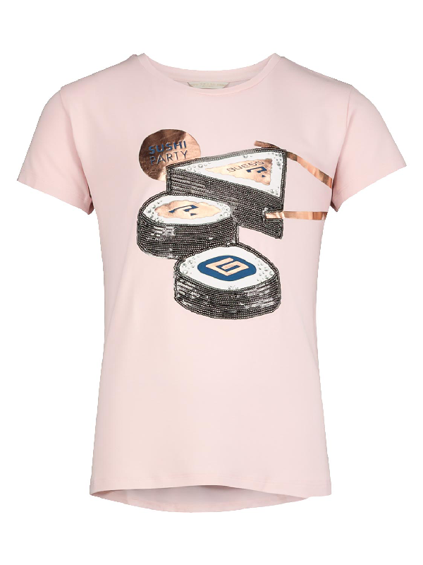 Guess Kids T-shirt For Girls In Rose | ModeSens