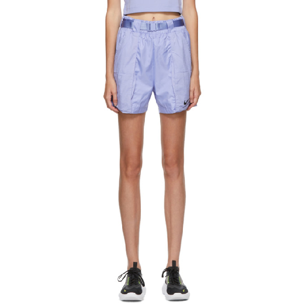 nike woven buckle shorts