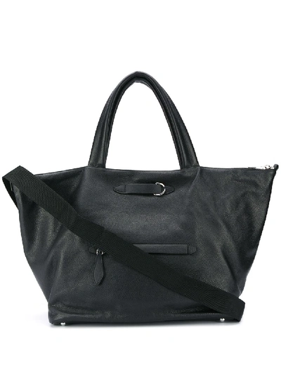 Shop Maison Margiela Large Tote Bag In Black
