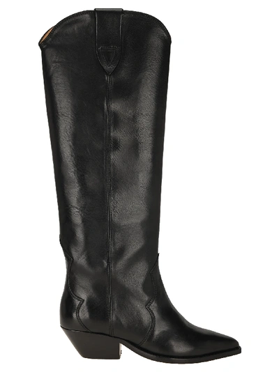 Shop Isabel Marant Denvee Boots In Black