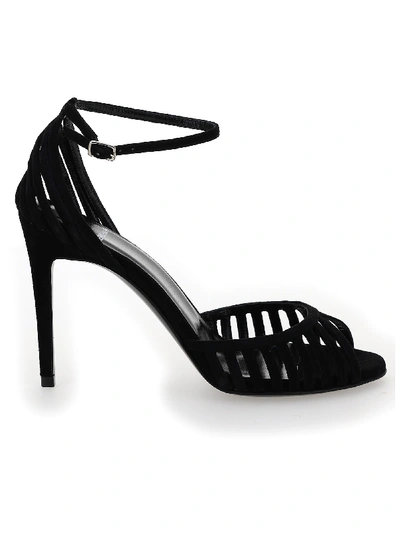 Shop Pierre Hardy Cage Sandals In Black
