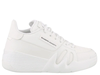 Shop Giuseppe Zanotti Talon Sneaker In White