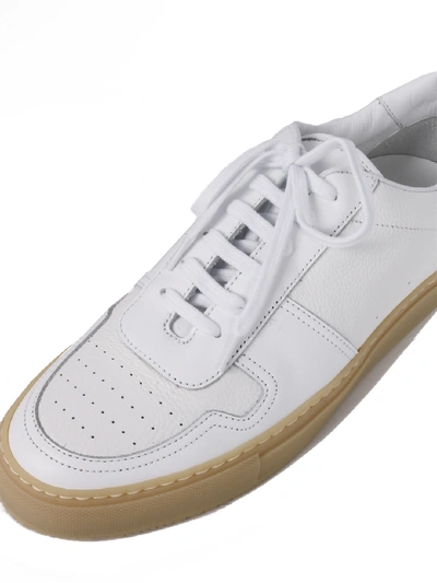 Shop Common Projects Leather Sneakers White