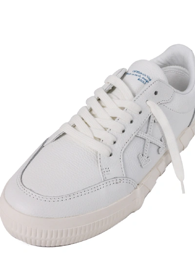 Shop Off-white Vulcanized Sneakers White