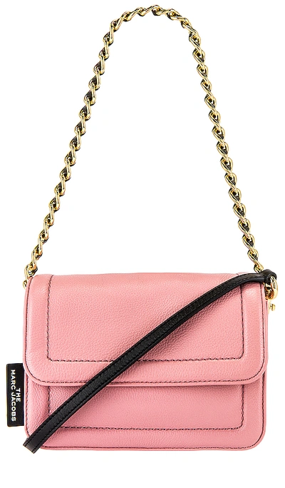 Shop Marc Jacobs The Mini Cushion Bag In Pink Rose