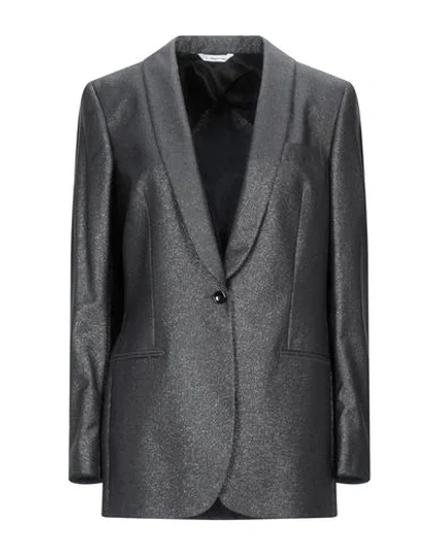 Shop Tonello Sartorial Jacket In Grey