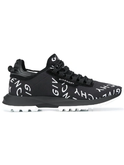 Shop Givenchy Black And White Spectre Runners