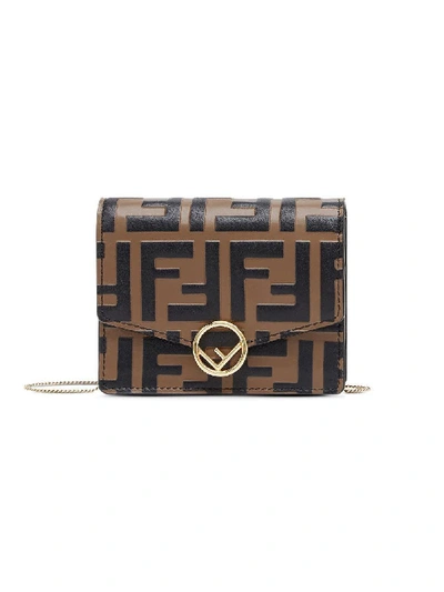 Shop Fendi Ff Monogram Mini Bag