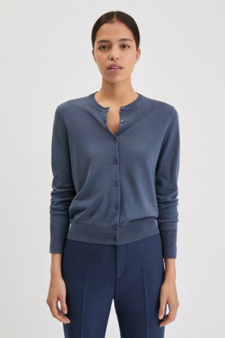 filippa k merino short cardigan